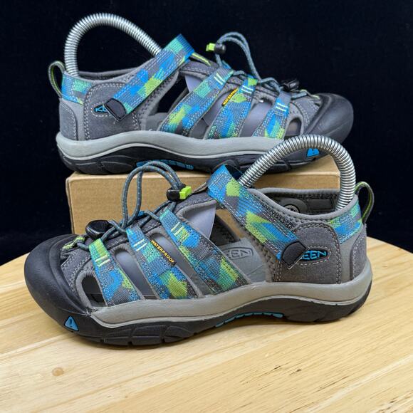 Keen Other - Keen Strap Sport Sandals Shoes Youth Teal Blue/ Green Size 4 Unisex